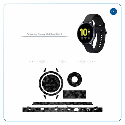 Samsung_Galaxy Watch Active 2 (44mm)_Honey_Comb_Circle_2